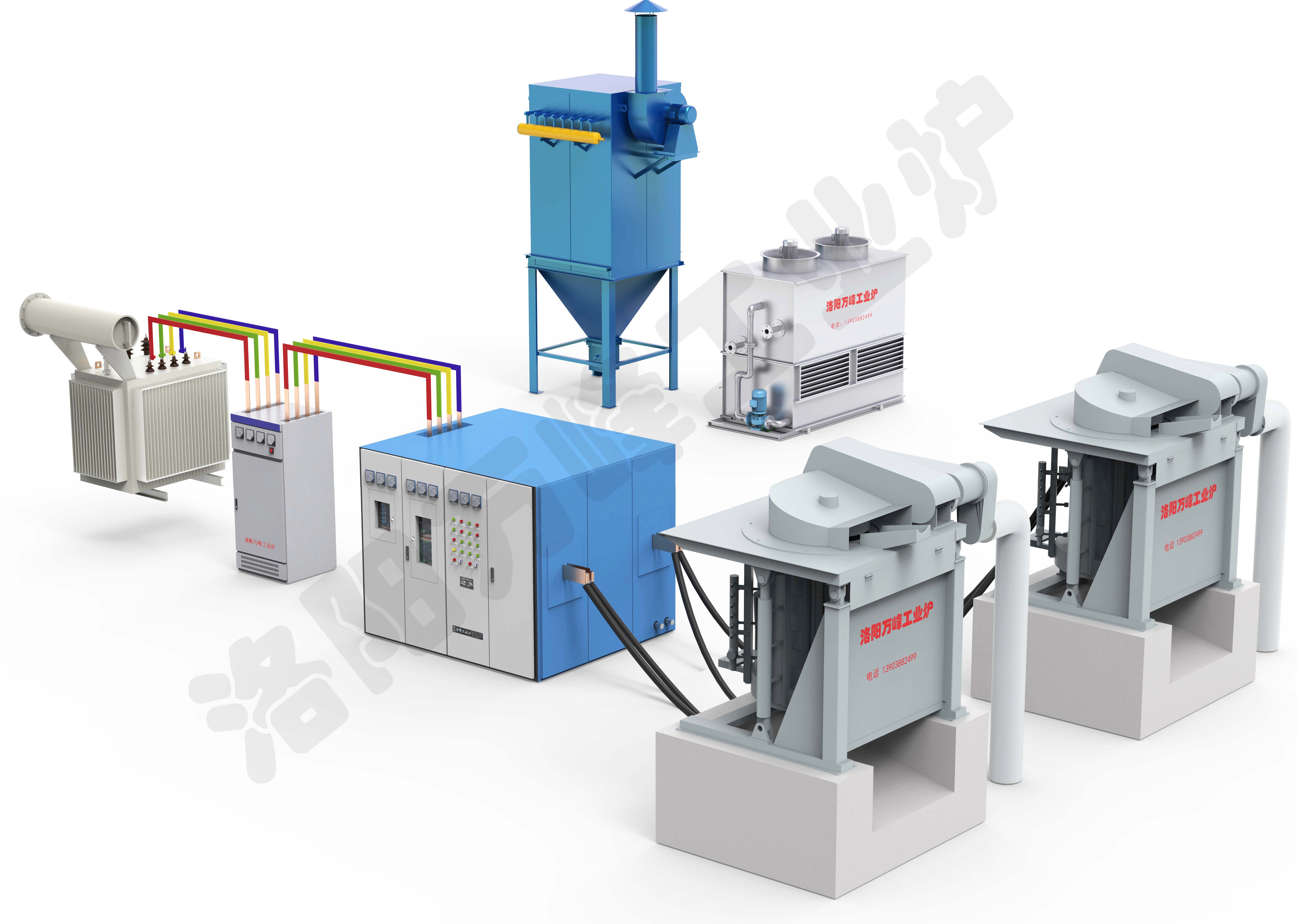 中頻爐冷卻水的溫度、壓力監(jiān)測方法