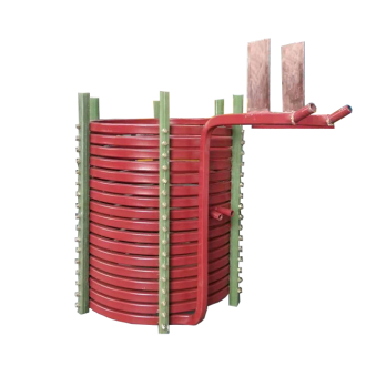 中頻爐、中頻電爐重要組成部分-感應(yīng)線圈（洛陽萬峰工業(yè)爐）